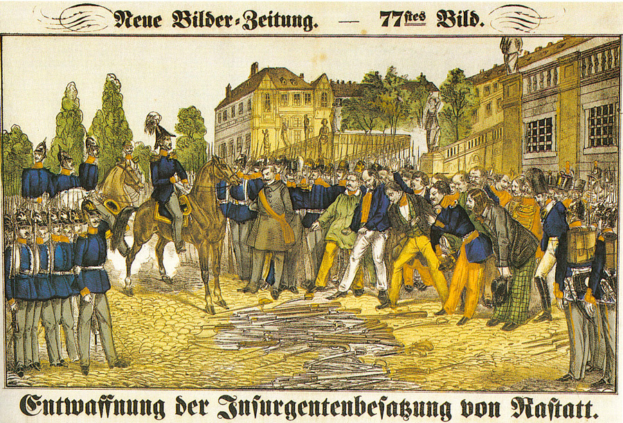 1849 Kapitulation Rastatt